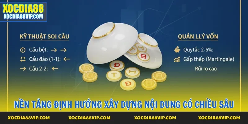 Nền tảng định hướng xây dựng nội dung có chiều sâu