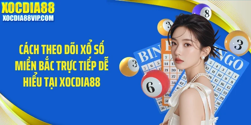 Cách theo dõi xổ số miền Bắc trực tiếp dễ hiểu tại Xocdia88
